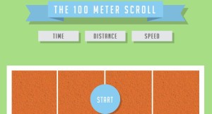 100 m scroll