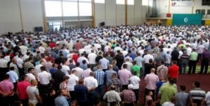 klanjanje bajram namaza