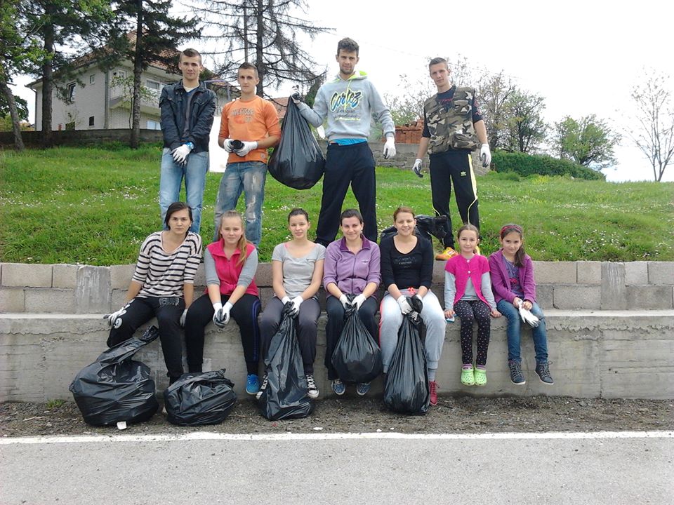 Akcija "Let's Do It " u Gornjem Hrasnu Foto: Muhamed Hodžić