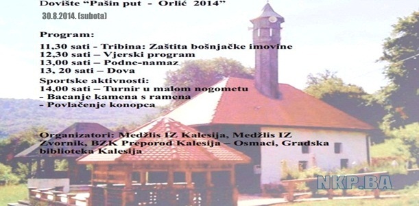 najava DOVISTE ORLIC pasin put NKP.BA