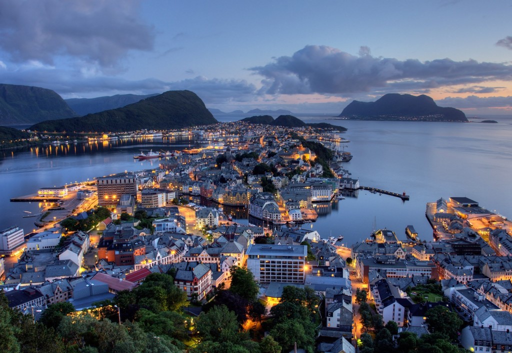 Alesund Town Norway