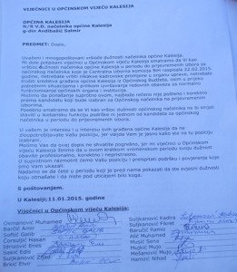 dopis za vd nacelnika