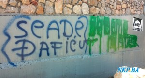 Uvredljiv sadržaj "prefarban"