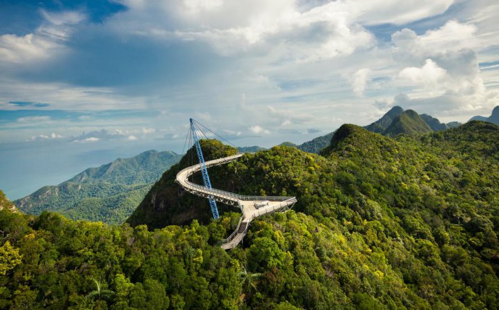 Foto: Getty Images (Langkawi Sky Bridge, Malezija)