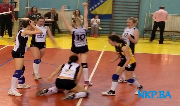 Slavlje nakon osvajanja jednog od ključnih poena na utakmici zok bosna - ok gorazde 01