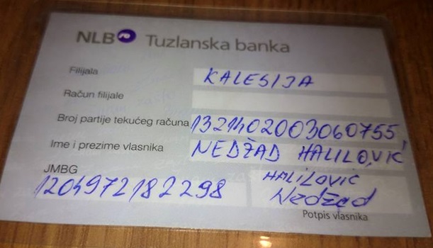 apel za pomoc halilovic kalesija ZIRORACUN