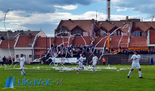Detalj sa utakmice Bosna - Radnički (oktobar 2013.)