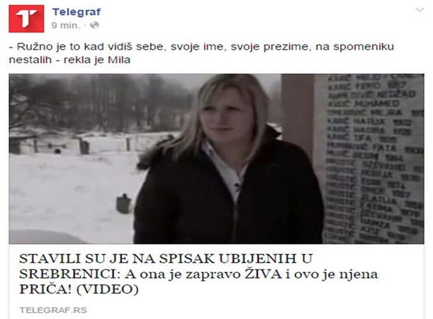 senada becirovic spomenik srpski mediji 3
