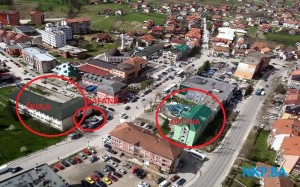 fast food kagana i skola kalesija iz zraka