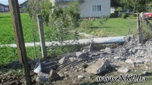 Oboren i stub za električnu energiju