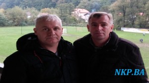 Sportski direktor i direktor FK Bosna na utakmici u Tojšićima