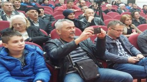 Esad Čanić i Asim Mehmedović u publici festival izvorne muzike 2015 7