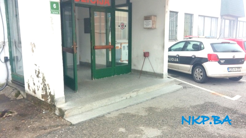 Ulaz u Policijsku stanicu u Kalesiji