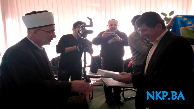 MUFTIJA POSJETA OP muftija i ismet mesic 1