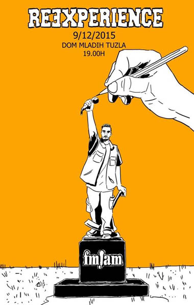 admir delic IZLOZTBA ILUSTRACIJA REEXPERIENCE frenkie