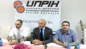 Sa jedne od press konferencija UNPIK-a