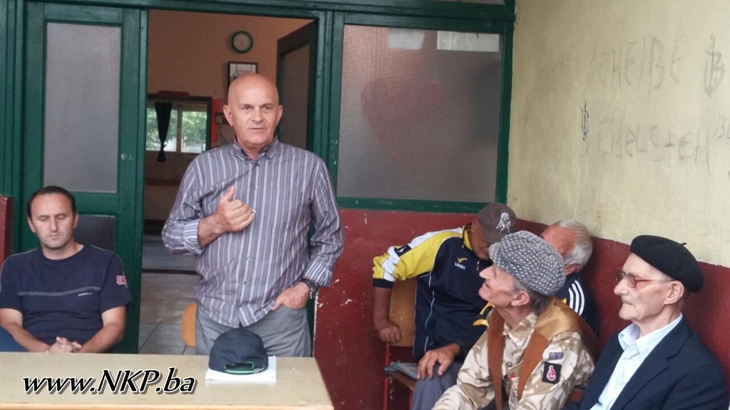 Sead Džafić na Zboru građana dobio podršku roditelja i ostalih mještana