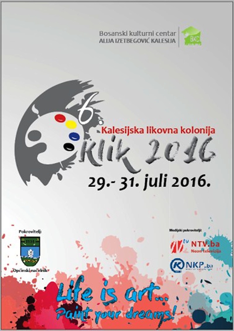 klik 2016 SESTA LIKOVNA KOLONIJA