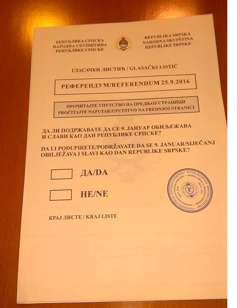 REFERENDUM O DANU RS
