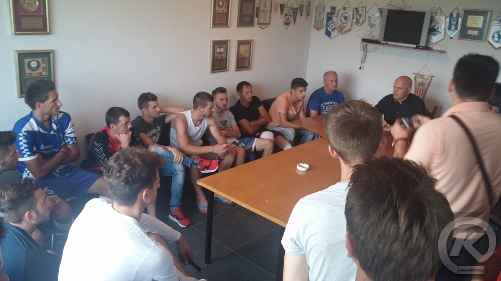 Sastanak sa igračima pred početak sezone 2016/2017