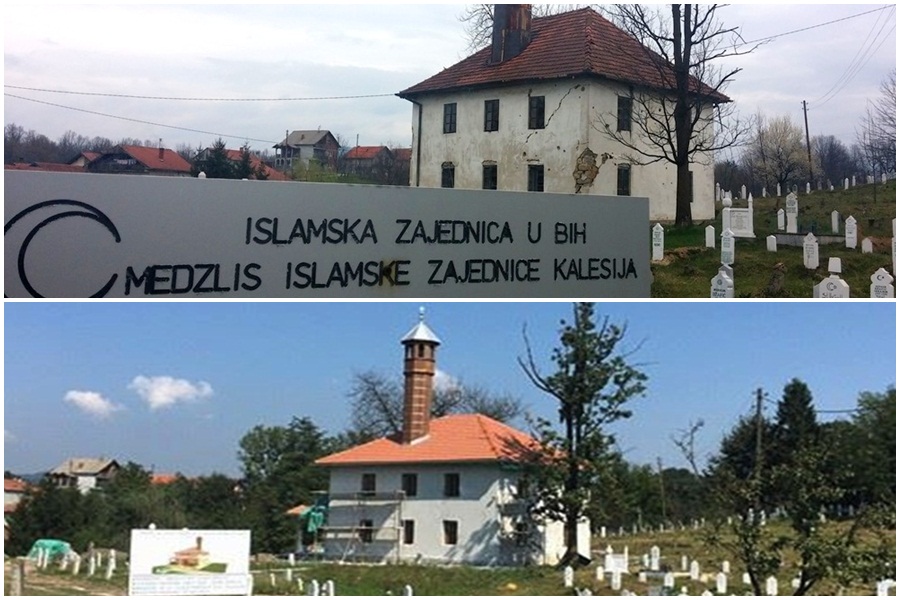 dzamija-rainci-donji-prije-pocetka-radova-i-tokom-radova