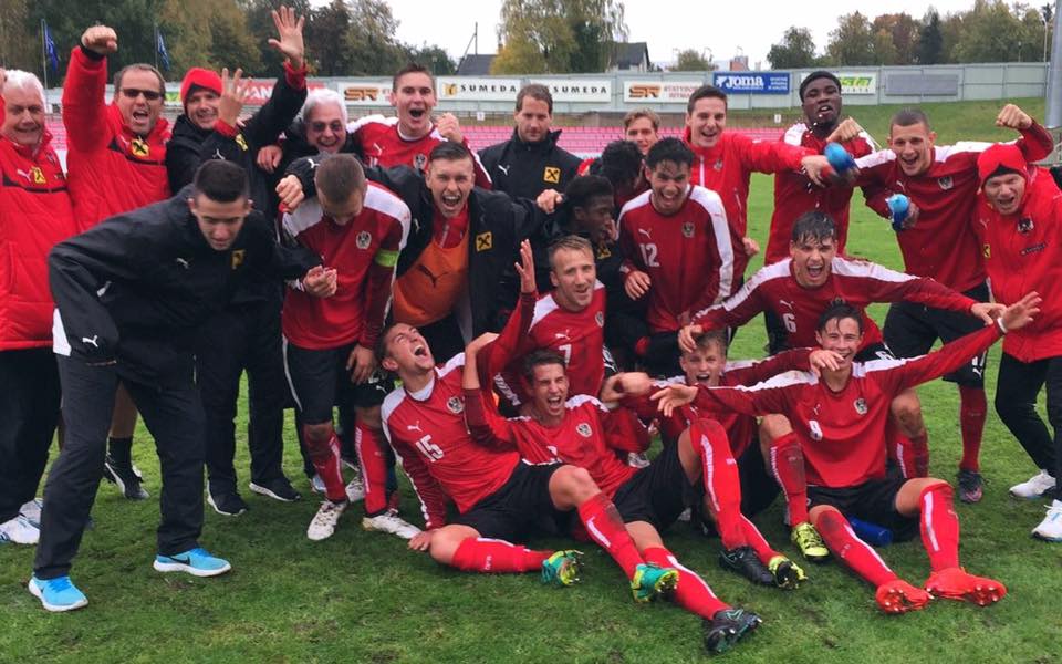 Austrija U-19: Slavlje nakon plasmana na Euro
