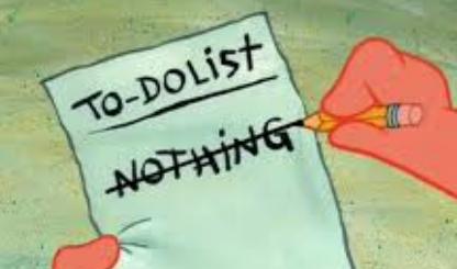 to do list