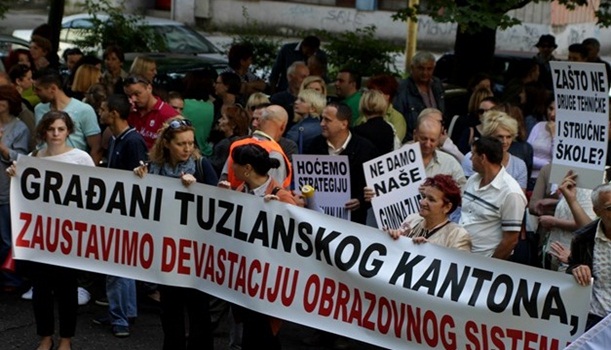 protesti prosvjetnih radnika