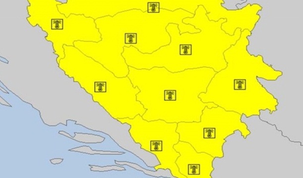 zuti meteoalarm 5.juli
