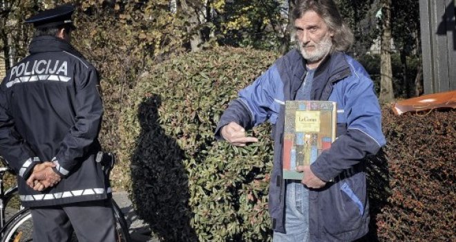 slovenac spaljivanje kur'ana