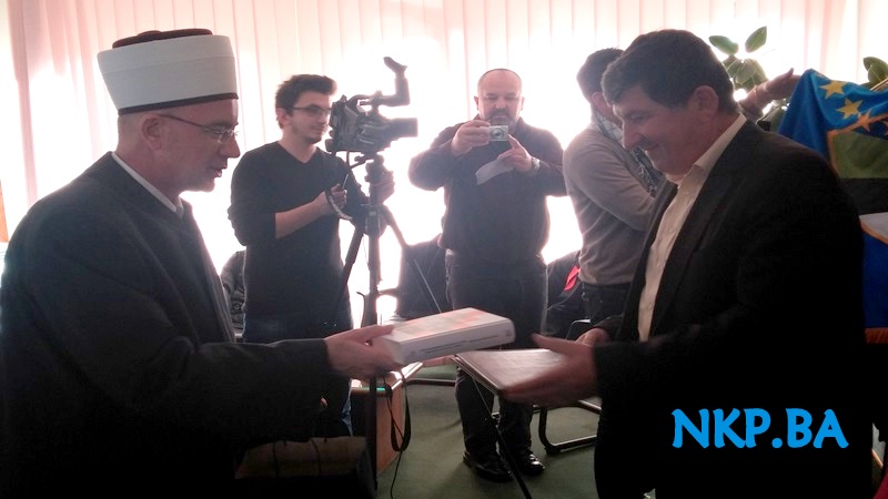 MUFTIJA POSJETA OP muftija i ismet mesic
