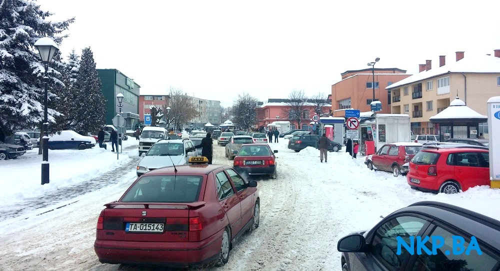 snijeg zima centar kalesije
