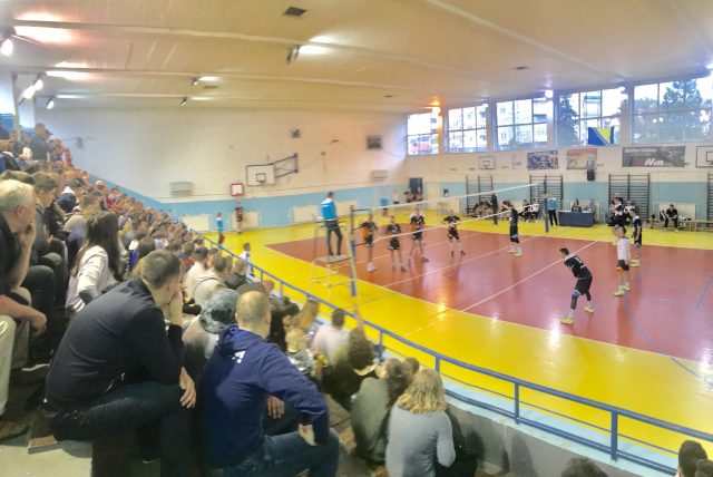 play off ok bosna kalesija ODBOJKA navijaci sala MSS KALESIJA