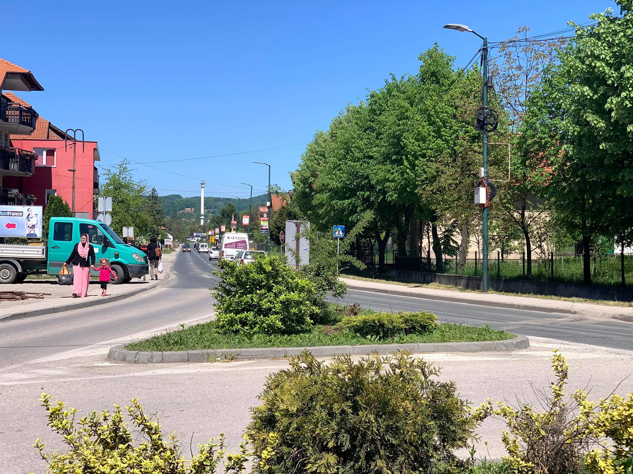 maj 2021 proljece sunce kalesija c ulaz prnjavor magistrala saobracaj
