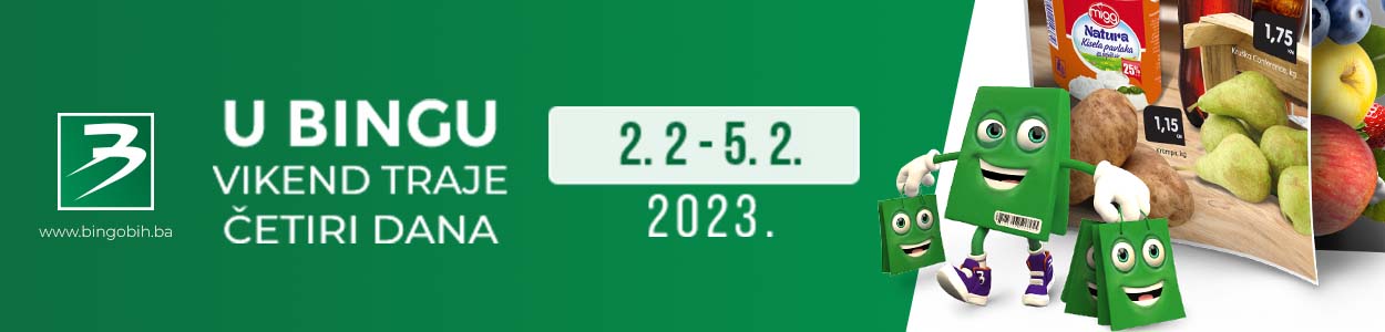 bingo baner prije treceg VIKEND AKCIJA