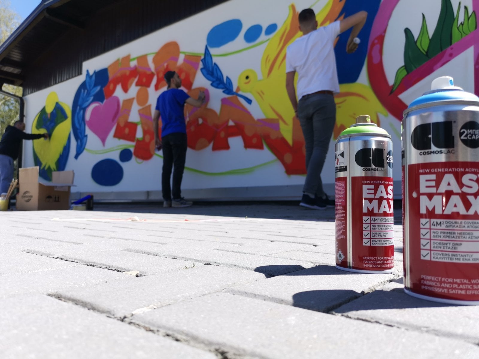 mir ljubav grafiti kalesija