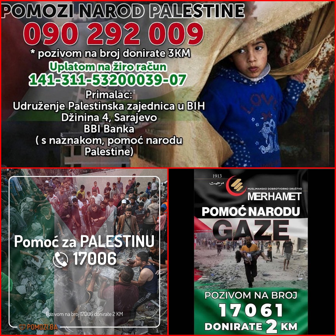 palestina broj PALESTINSKA ZAJEDNICA POMOZI.BA MERHAMET 1