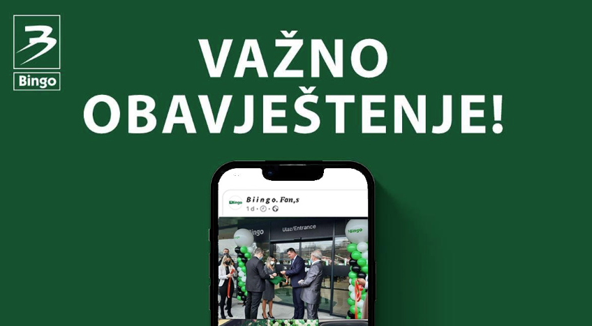 BINGO OBAVJESTENJE