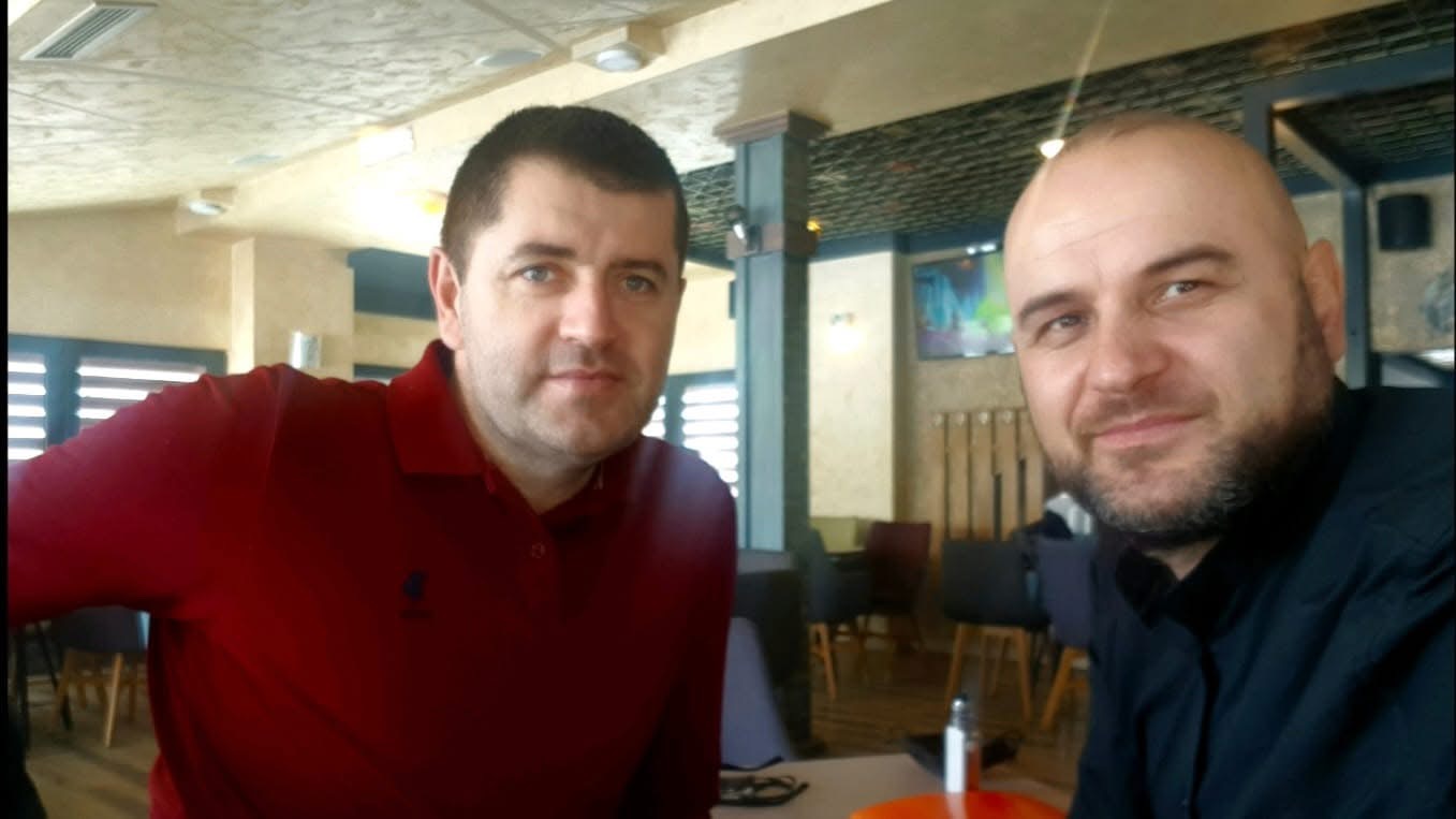 Admir Kulić (lijevo) i Senad Šmigalović (desno)