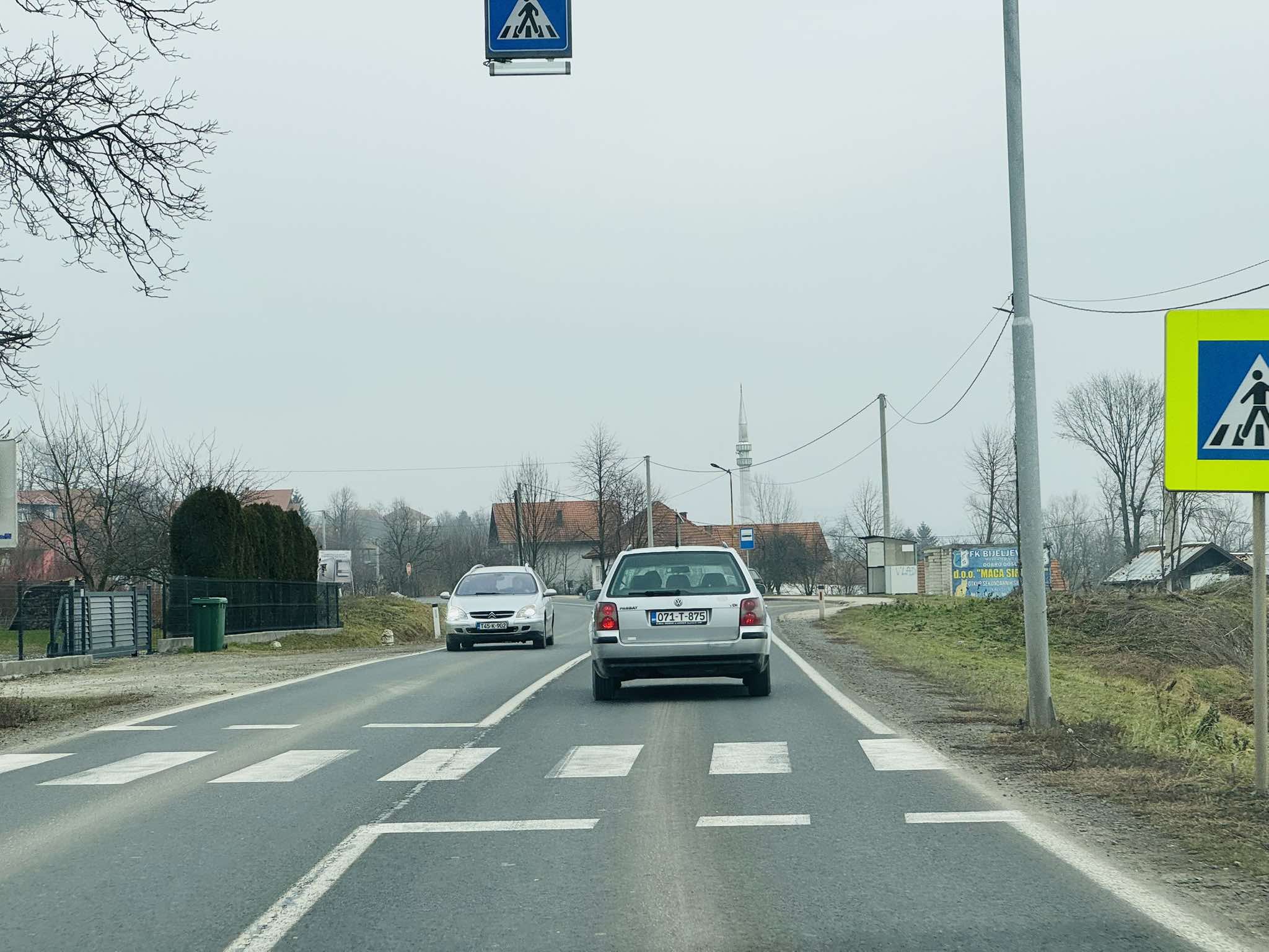miljanovci pjesacki prelaz 1