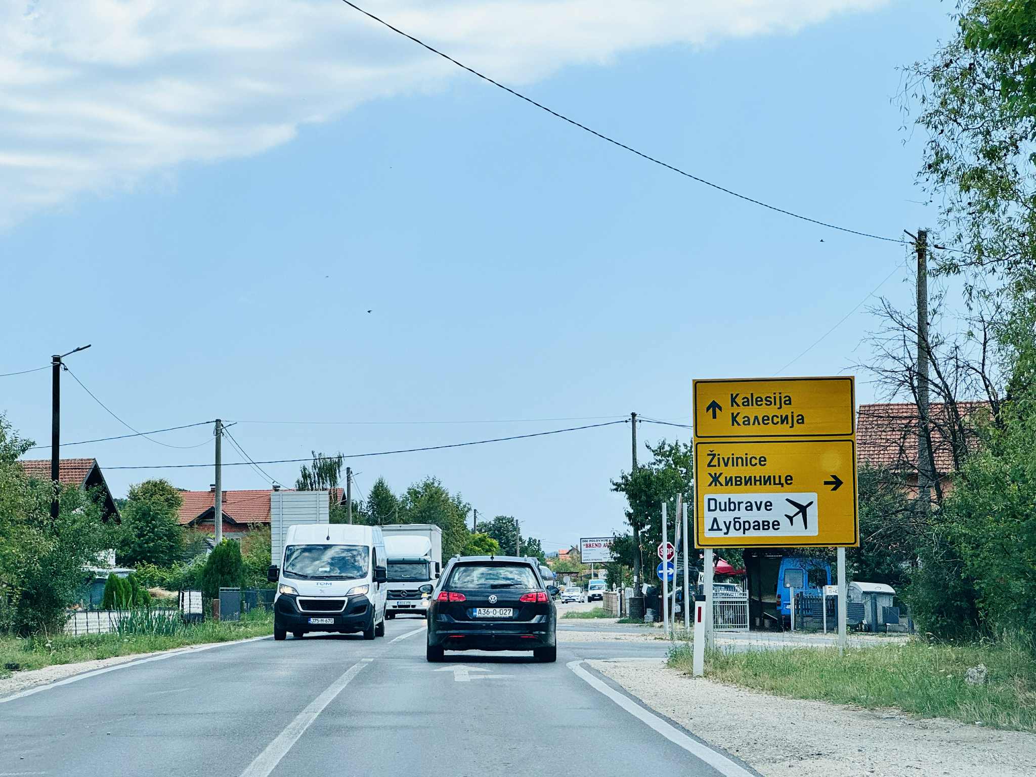 medjas raskrsce kalesija magistrala put 1