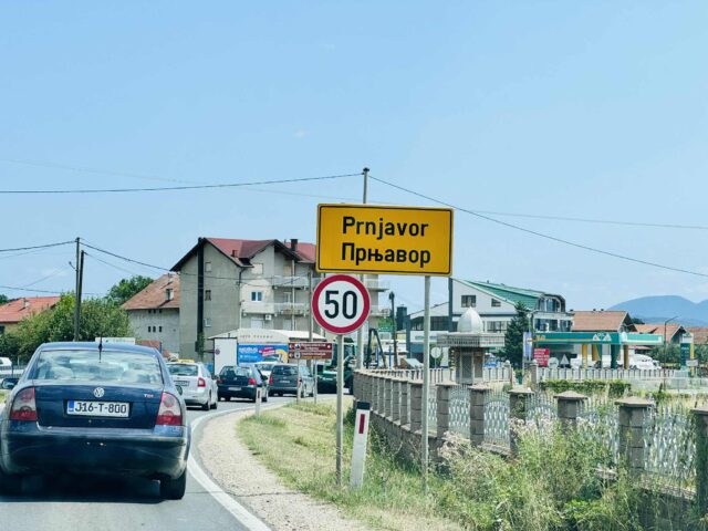 prnjavor magistrala put saobracaj guzva1